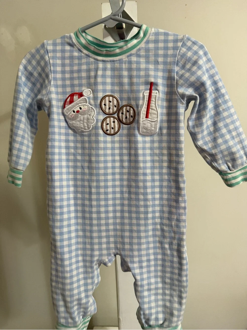 Seven Lantern Lane Cookies for Santa Romper